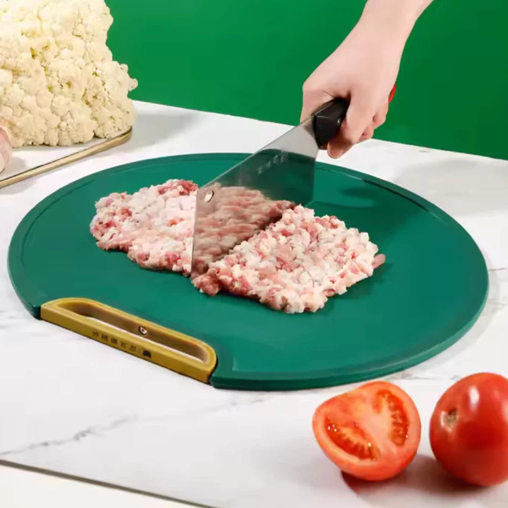 Tábua de cortar + triturador de alho inteligênte