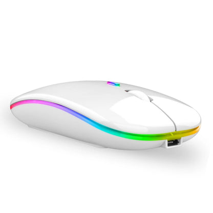 Mouse Sem Fio Recarregável com RGB