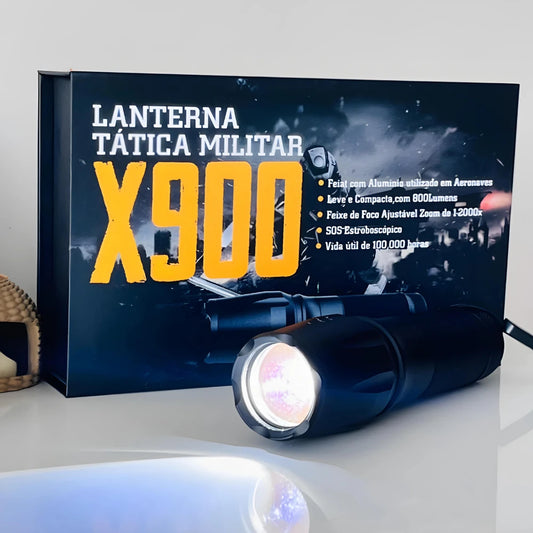 Lanterna X900 Tática Militar