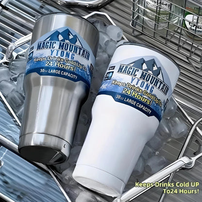 Copo Térmico 900ml Inox com Tampa e Canudo