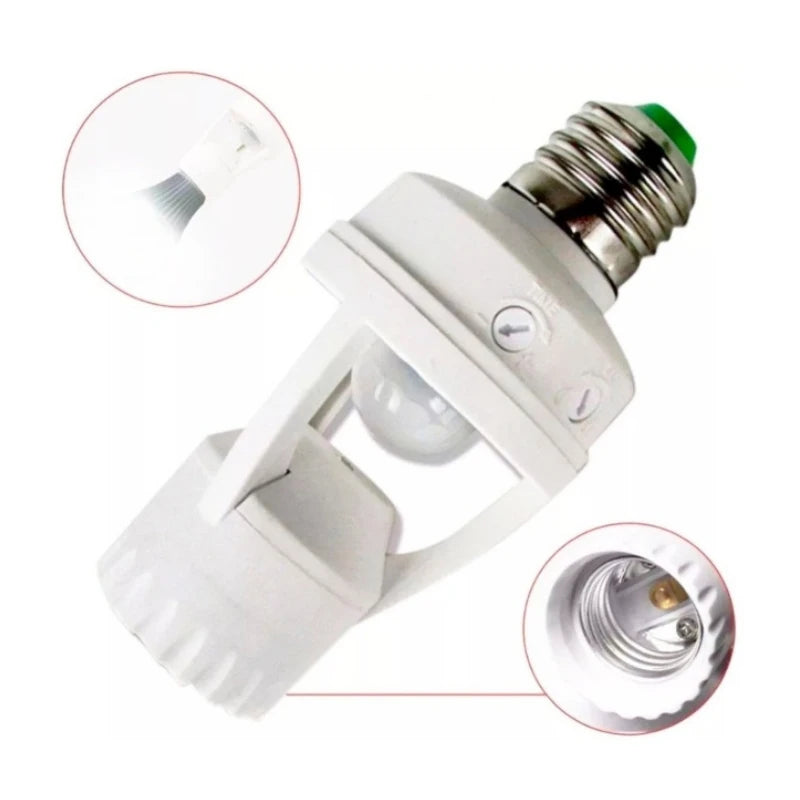 Sensor de Presença para Lâmpada E27