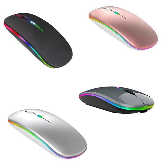 Mouse Sem Fio Recarregável 2.4GHz