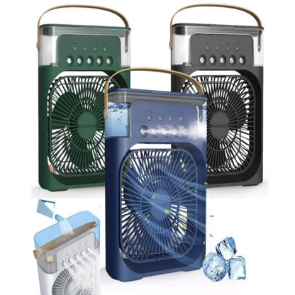 Mini Climatizador (umidificador, nebulizador, ventilador, aromatizador)