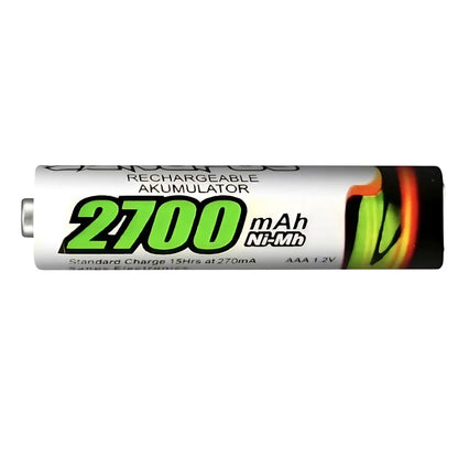 Pilhas Recarregáveis AAA 2700mAh