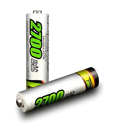 Pilhas Recarregáveis AAA 2700mAh